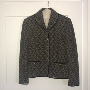 St. John collection suit (blazer and skirt).
